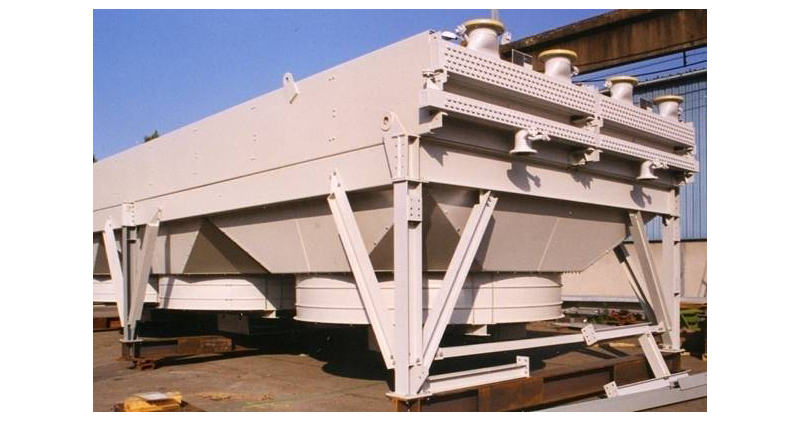 Petrochemical process air cooler